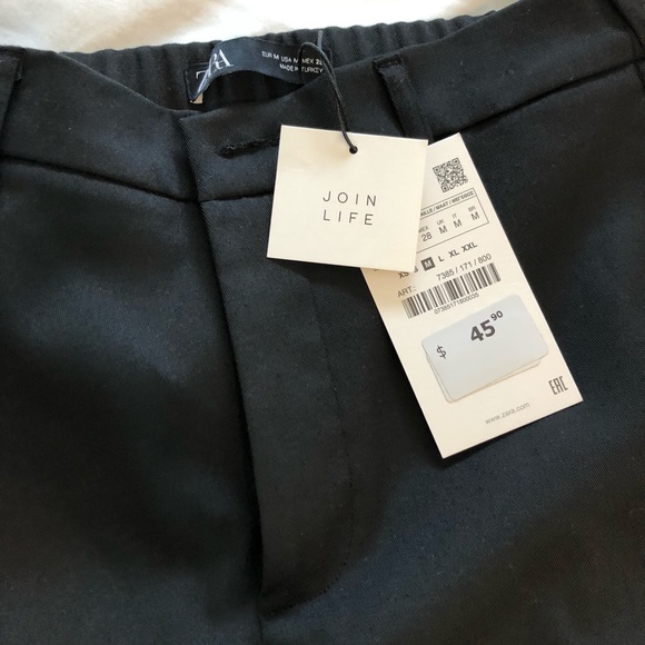 Zara Wide Leg Cropped Pant - Picture 4 of 4